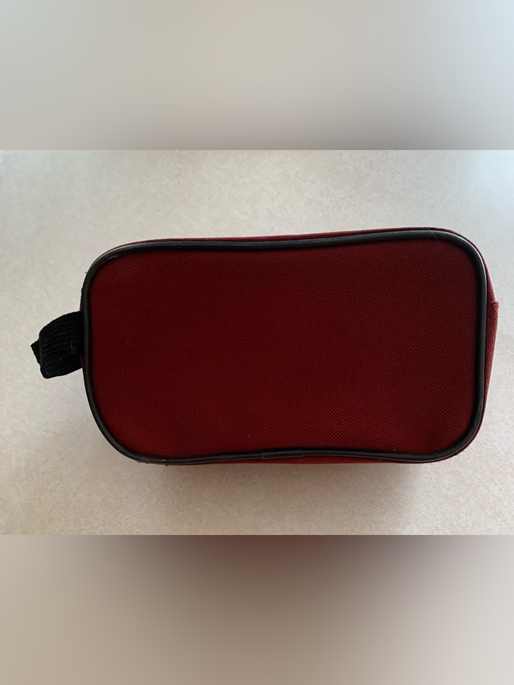 Men’s Maroon Toiletry Case